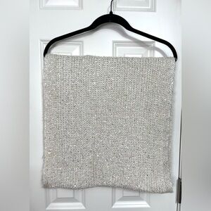 Sparkling Oversized Infinity Scarf